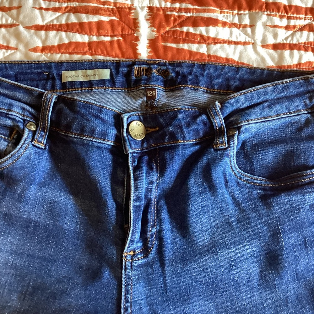 Kut from the Kloth Toothpick Skinny Jeans - Picture 3 of 3